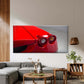 Painting of the Ferrari Enzo Wall Art Canvas Office Home Room Framed 80x45cm