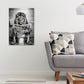 Lion On a Toilet Reading Newspaper Print 100% Australian Made 40x60cm Stretched Canvas Ready to Hang