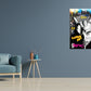 Fashion Pop Art Singer Street Painting Print 100% Australian Made 40x60cm Stretched Canvas Ready to Hang