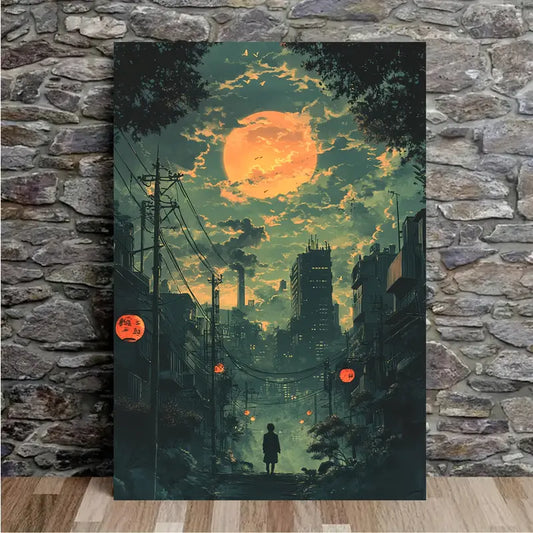 Classic Anime Canvas Wall Art  Print 100% Australian Made 40x60cm Stretched Canvas Ready to Hang