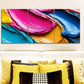 3pcs Colorful Abstract Painting Metal Print Ready to Hang Art