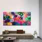 Abstract Multicolor Marble-like Wall Art Canvas Office Home Room Framed 120x60cm