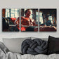 3pcs Fitness Instructor Metal Print Ready to Hang Art