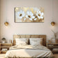 Minimalist Modern Three White Wall Art Canvas Office Home Room Framed 120x60cm
