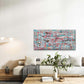 Abstract Colorful Splatter Art Wall Art Canvas Office Home Room Framed 120x60cm