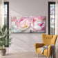 Fashionable Abstract Floral Wall Art Canvas Office Home Room Framed 120x60cm