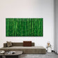 Zen Botanical Landscape, Retro Wall Art Canvas Office Home Room Framed 120x60cm