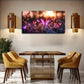 Butterflies in Blossom Modern Wall Art Canvas Office Home Room Framed 120x60cm