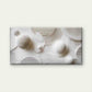 White Sphere Design with Curved Wall Art Canvas Office Home Room Framed 120x60cm