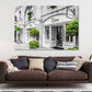 Fashion Store Front and Green Trees Print 100% Australian Made Stretched Canvas Ready to Hang - FS - 166