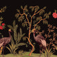 Chinoiserie Crane Bird Pattern Wall Art Canvas Office Home Room Framed 120x60cm