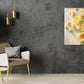 Bunch Of Yellow Flowers on White Wall Print 100% Australian Made 40x60cm Stretched Canvas Ready to Hang