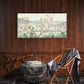 Chinoiserie Floral & Bird Tree Wall Art Canvas Office Home Room Framed 120x60cm