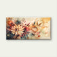 Elegant Botanical Bloom Paint Wall Art Canvas Office Home Room Framed 80x45cm