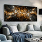 Cosmic Starry Night wall canvas office home room framed 120x60cm