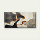 Modern Black Grey Beige Fluid Wall Art Canvas Office Home Room Framed 120x60cm