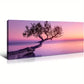Beach Ocean Sunset Coastal Seaside Wall Art canvas office home room framed 120x60cm