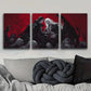 3pcs Castlevania Game Theme Metal Print Ready to Hang Art