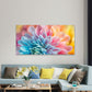 Colorful Flower Bloom Wall Art Canvas Office Home Room Framed 80x45cm