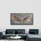 Wingspan Angel Wing Wall Art Canvas Office Home Room Framed 80x45cm