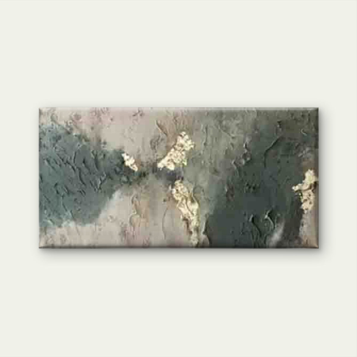 Minimalist Abstract Oil Paintin Wall Art Canvas Office Home Room Framed 80x45cm