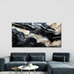 Natural Luxury Marbling Pattern Wall Art Canvas Office Home Room Framed 120x60cm