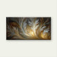 Modern Abstract Fractal Wall Art Canvas Office Home Room Framed 120x60cm
