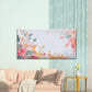 Floral Watercolor Botanical Art Wall Art Canvas Office Home Room Framed 120x60cm