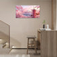 Cherry Blossom Mount Fuji Wall Art canvas office home room framed 120x60cm