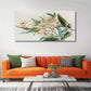 Plant Green Leaves Florals Wall Art canvas office home room framed 120x60cm