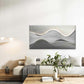 Neutral Color Modern Abstract Wall Art Canvas Office Home Room Framed 120x60cm