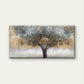 Abstract Autumn Tree Painting Wall Art Canvas Office Home Room Framed 120x60cm