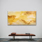 Golden Abstract Fluid Marble Wall Art Canvas Office Home Room Framed 120x60cm