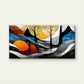 Modern Abstract Landscape Wall Art Canvas Office Home Room Framed 120x60cm
