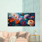 Colorful Petals And Leaves Wall Art Canvas Office Home Room Framed 120x60cm