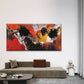 Abstract Splash of Multicolor Wall Art Canvas Office Home Room Framed 120x60cm