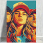 Dazed And Confused" Frameless Canvas Art Print 100% Australian Made 40x60cm Stretched Canvas Ready to Hang