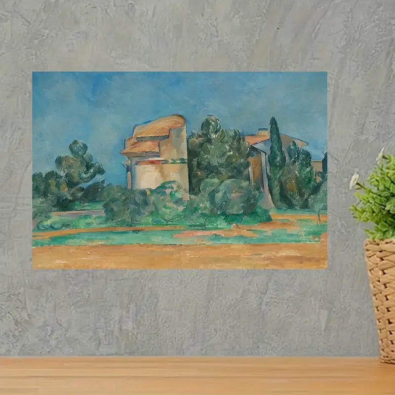 Cézanne Bellevue Tower Print 100% Australian Made 60x40cm Stretched Canvas Ready to Hang