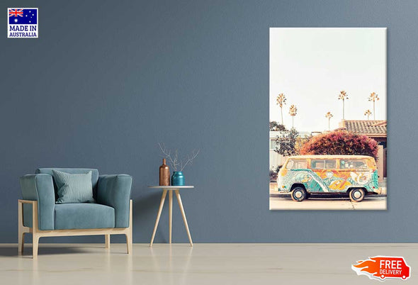 Van Fashion Design Print 100% Australian Made Stretched Canvas Ready to Hang - FS - 129