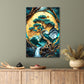 Textured Nature Art Print 100% Australian Made 40x60cm Stretched Canvas Ready to Hang