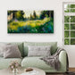 Sunny Summer Flower Field Wall Art Canvas Office Home Room Framed 120x60cm