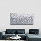 Abstract Silvery Trees Wall Art Canvas Office Home Room Framed 120x60cm