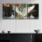 3pcs Ducks Playing Basketball Metal Print Ready to Hang Art