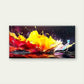 Dynamic Liquid Color Burst Wall Art Canvas Office Home Room Framed 80x45cm