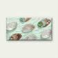 Marine Treasures Shimmering Wall Art Canvas Office Home Room Framed 120x60cm