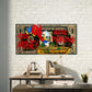 More Money More Problems Wall Art Canvas Office Home Room Framed 80x45cm
