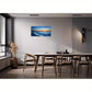 Beach Blue Sky Ocean Sunset Wall Art canvas office home room framed 120x60cm
