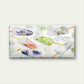 Frozen Flowers In Ice Cubes Wall Art Canvas Office Home Room Framed 120x60cm