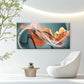 Abstract Colors in Motion Wall Art Canvas Office Home Room Framed 80x45cm