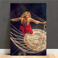 Dancing Women Chic Frameless Canvas Wall Art Print 100% Australian Made 40x60cm Stretched Canvas Ready to Hang